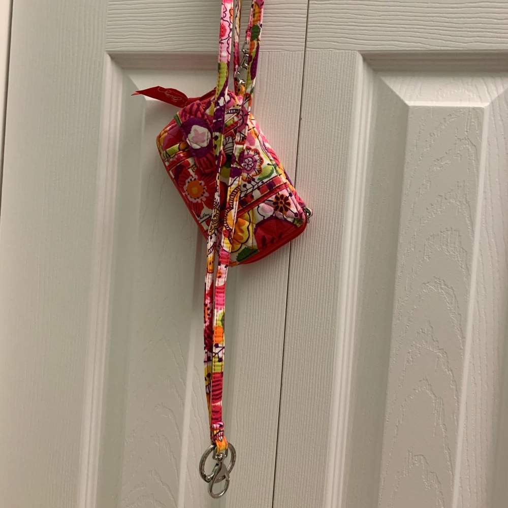 Vera Bradley Carry It All Wristlet + Lanyard